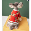 Dog Cat Sweater Preppy Style V-neck Striped Vest Pet Puppy Winter Warm Clothes Apparel For Dogs Cats - Image 3