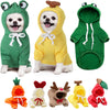 Cute Fruit Dog Clothes For Small Dogs Hoodies Winter Warm Fleece Pet Clothing Puppy Cat Costume Coat For French Chihuahua Outfit - Image 1