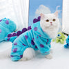 Pet Cat Winter And Summer Clothing For Medium-sized Dogs - Flannel Transformation Clothing Supplies For Apparel - Image 2
