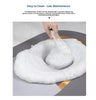 Dopamine-infused Diatom Mud Pet Pad For Cats And Dogs, Splash-proof, Absorbent, And Easy To Clean - Image 3