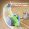 Pet Toys Interactive Cat Toy Electric Mouse Car - Automatic Teaser With Intelligent Obstacle Avoidance Pet Products - Image 1